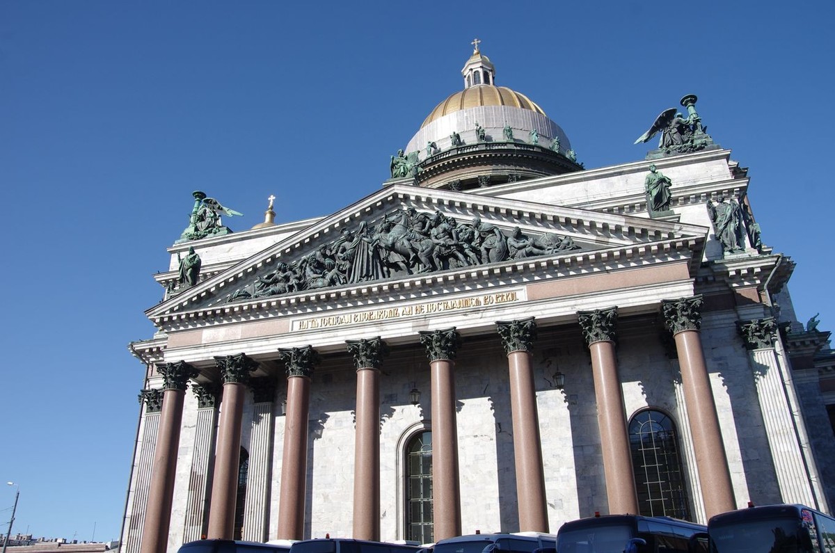 圣彼得堡伊萨基耶夫大教堂外景