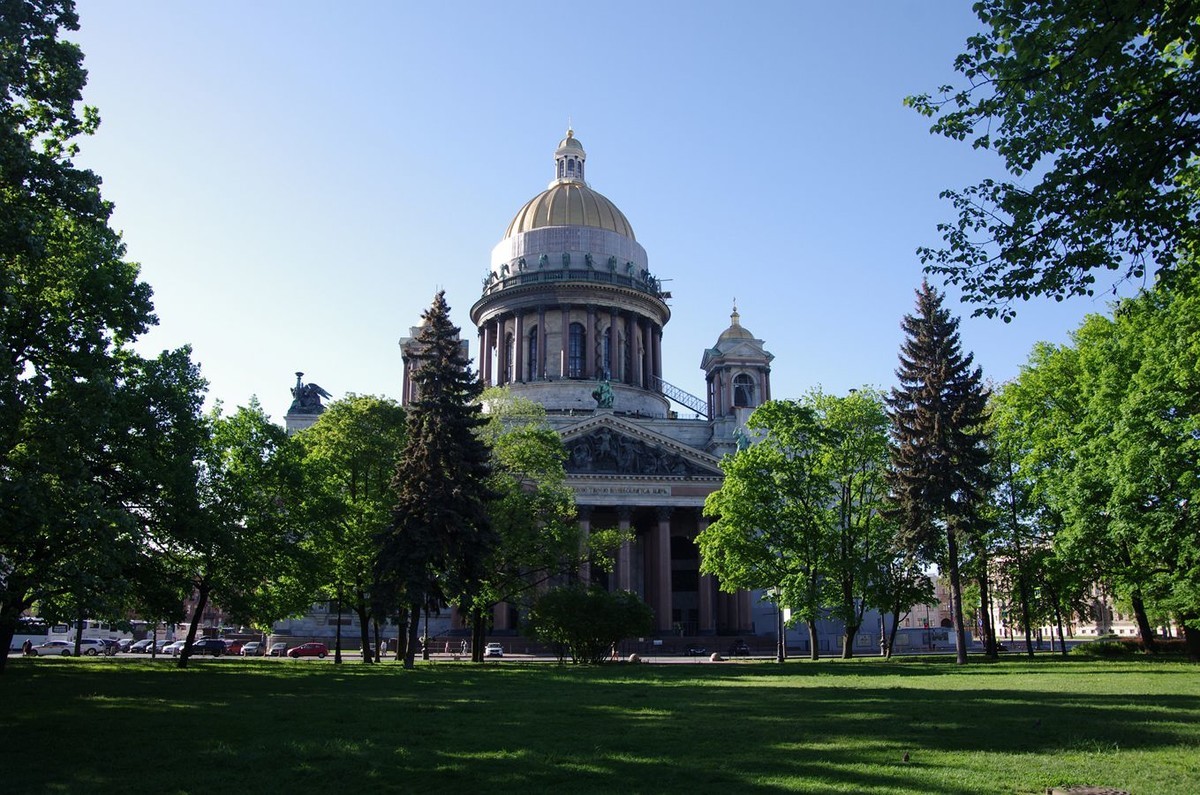 圣彼得堡伊萨基耶夫大教堂外景