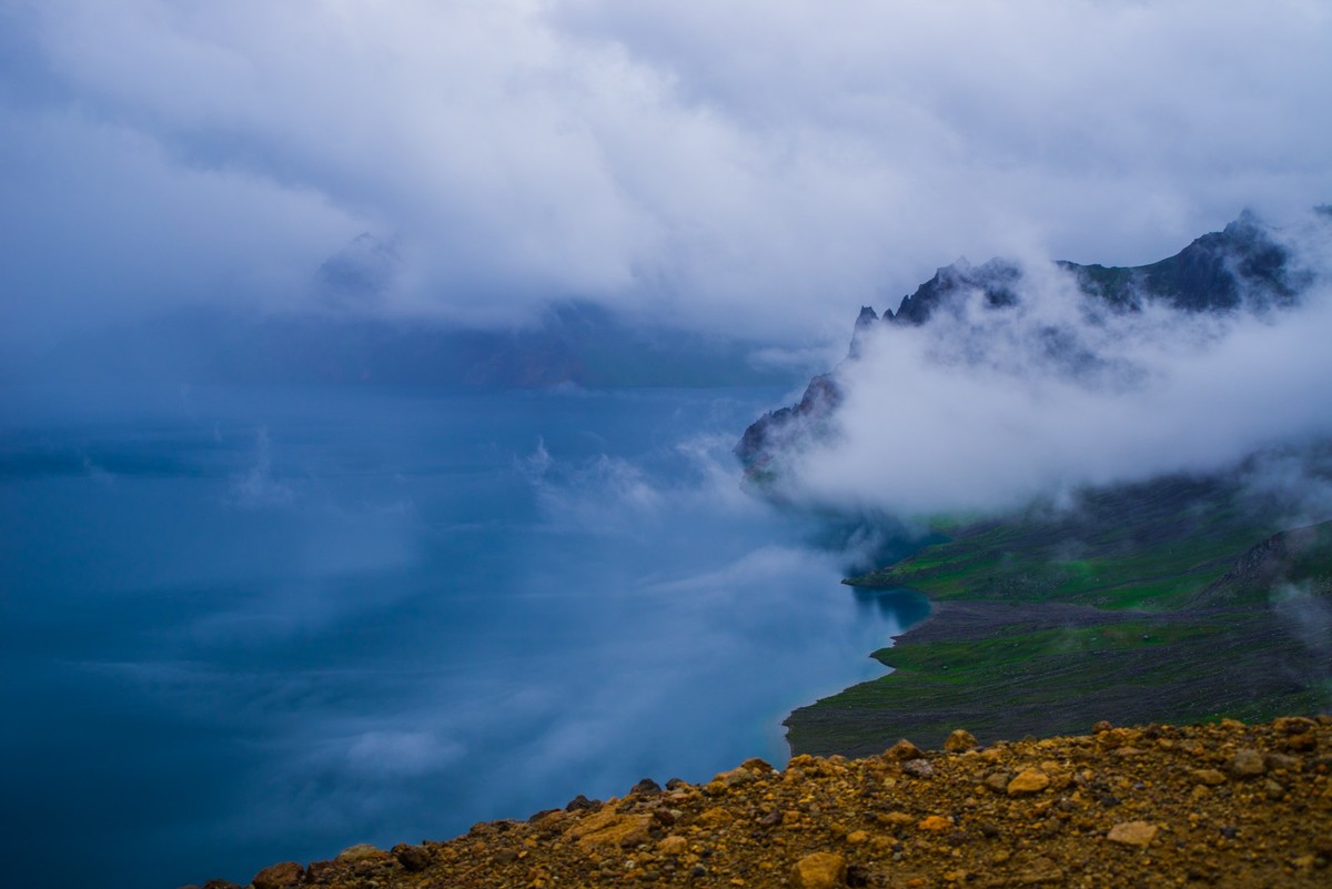 21.7 白山行------幸运观天池