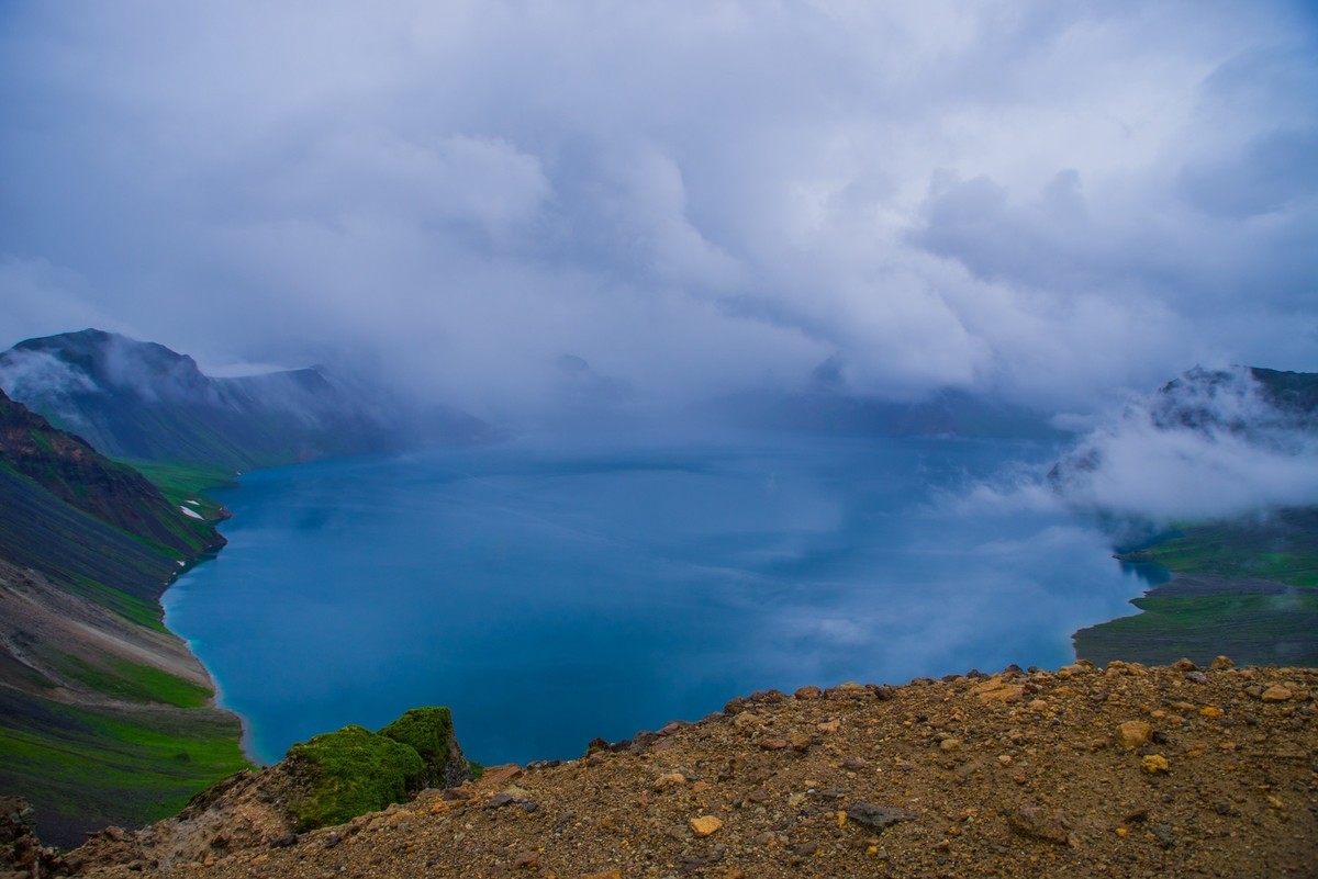21.7 白山行------幸运观天池