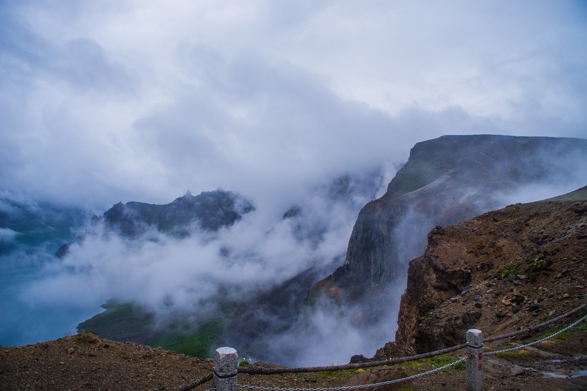21.7 白山行------幸运观天池