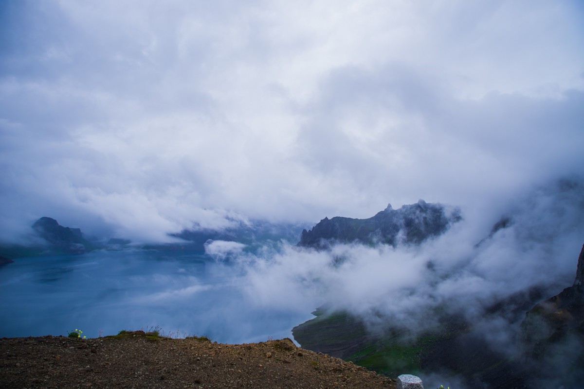 21.7 白山行------幸运观天池