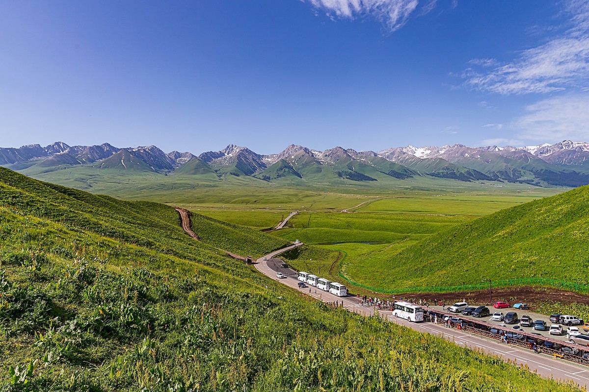 旅游记录 ：新疆 · 穿越独库公路 · 第二天 · 那拉提草原（1）