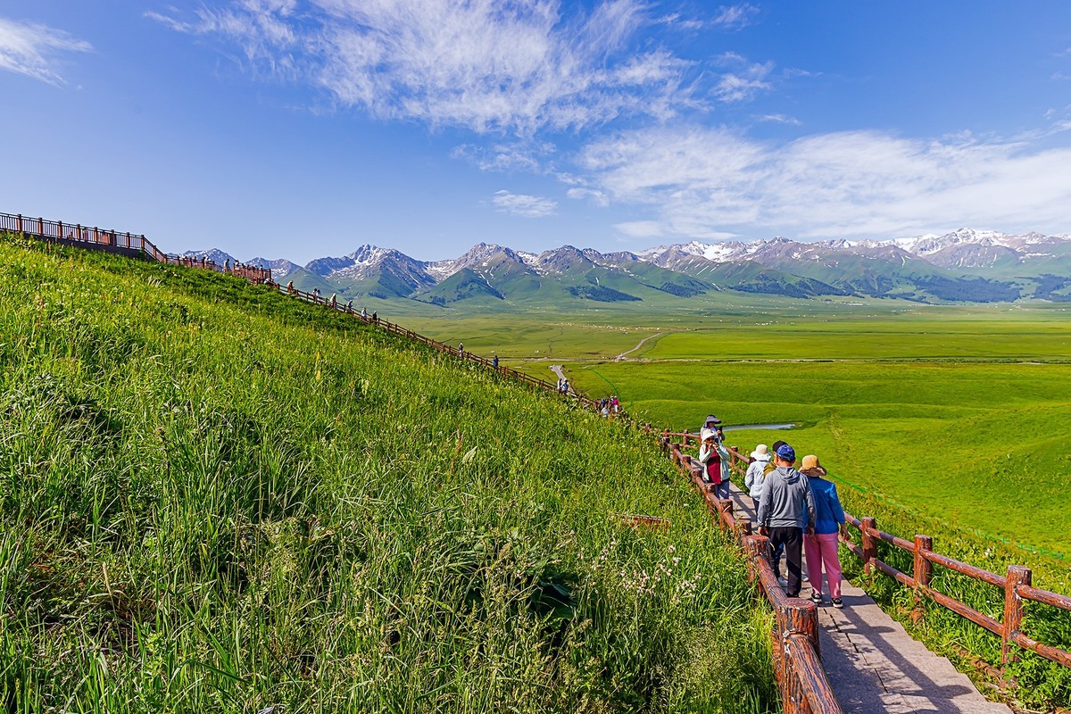旅游记录 ：新疆 · 穿越独库公路 · 第二天 · 那拉提草原（1）