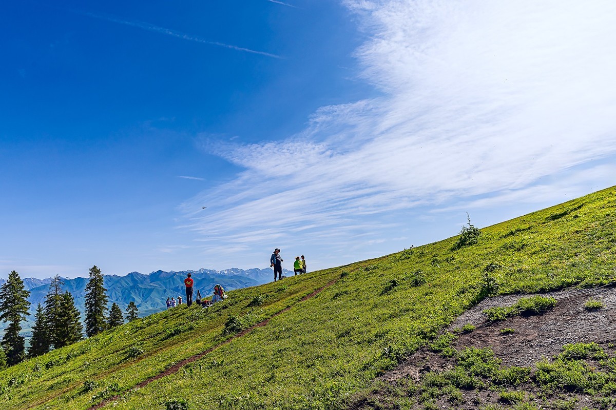 旅游记录 ：新疆 · 穿越独库公路 · 第二天 · 那拉提草原（1）