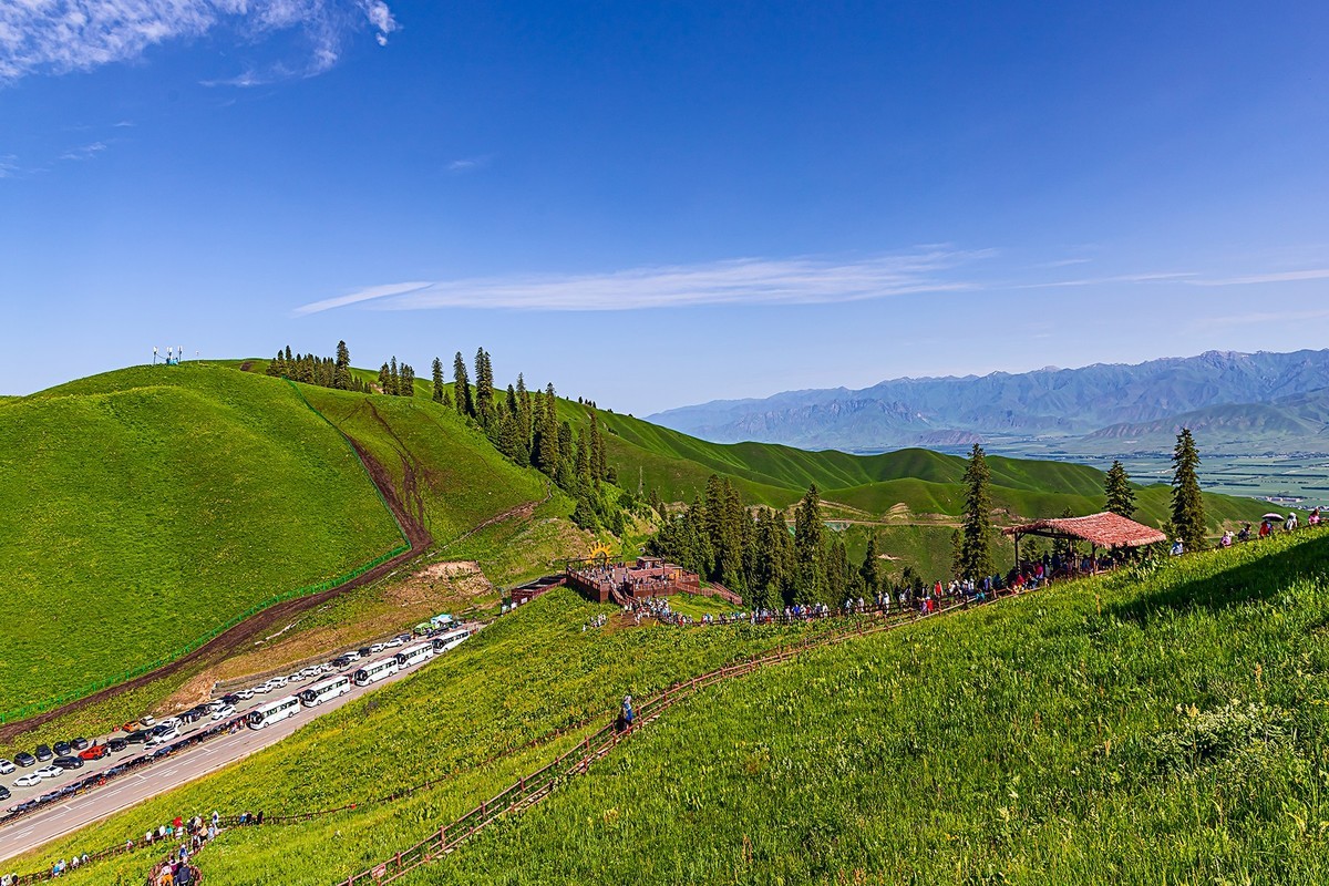 旅游记录 ：新疆 · 穿越独库公路 · 第二天 · 那拉提草原（1）
