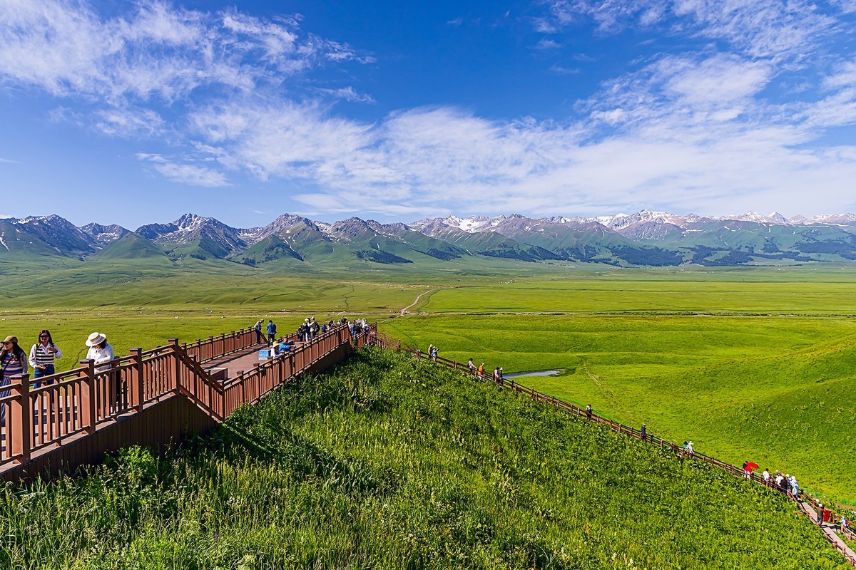旅游记录 ：新疆 · 穿越独库公路 · 第二天 · 那拉提草原（1）