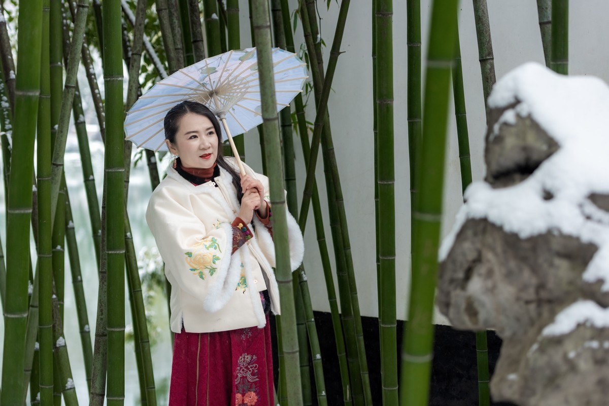 2023年雪后包河浮庄人像约拍