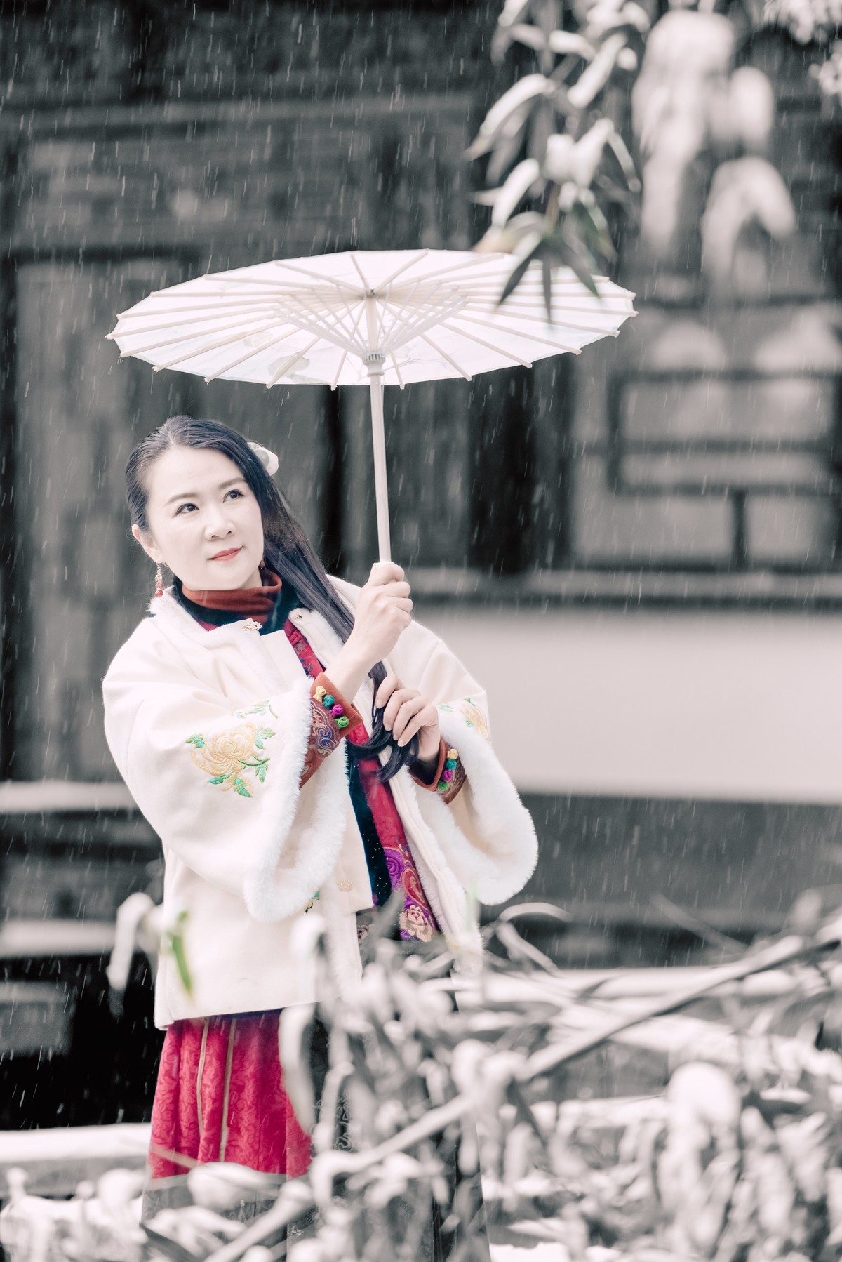 2023年雪后包河浮庄人像约拍