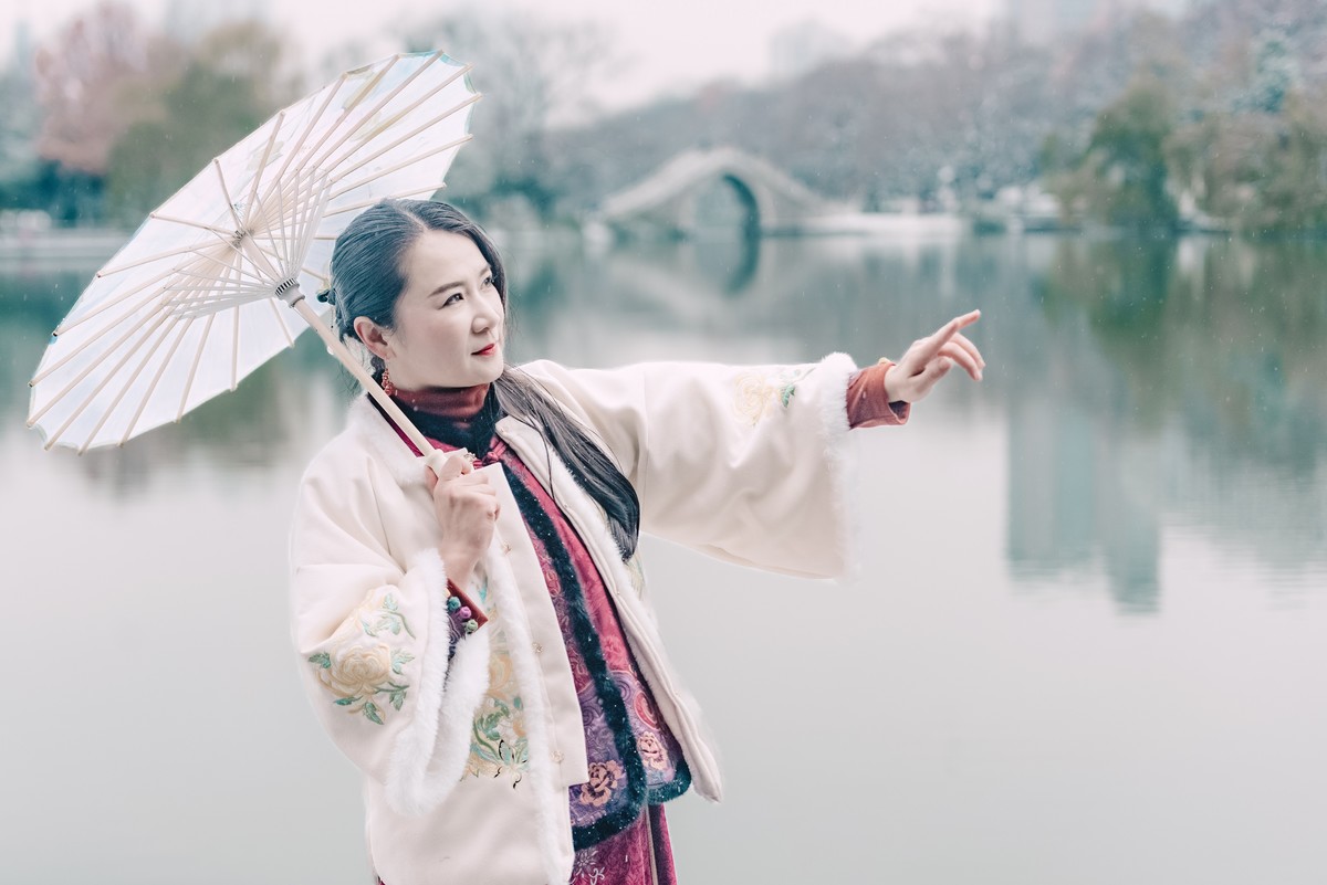 2023年雪后包河浮庄人像约拍