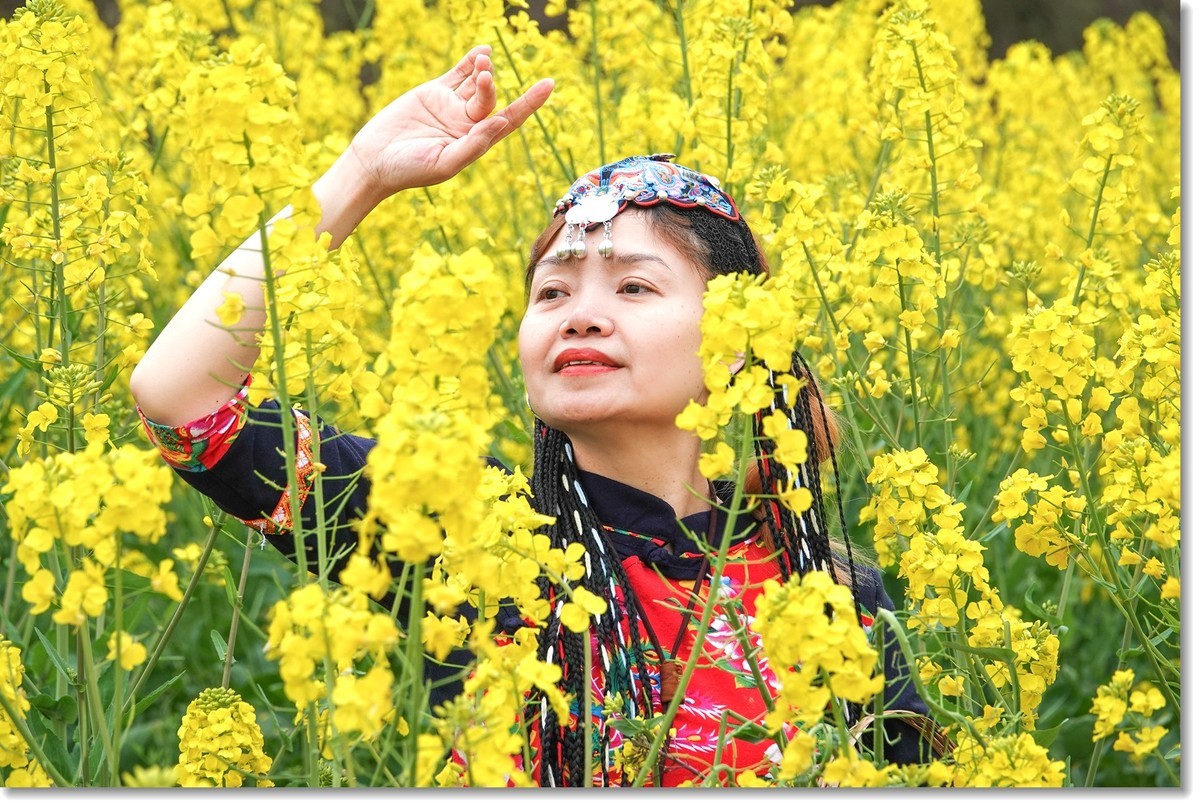 油菜花开之“人像”6