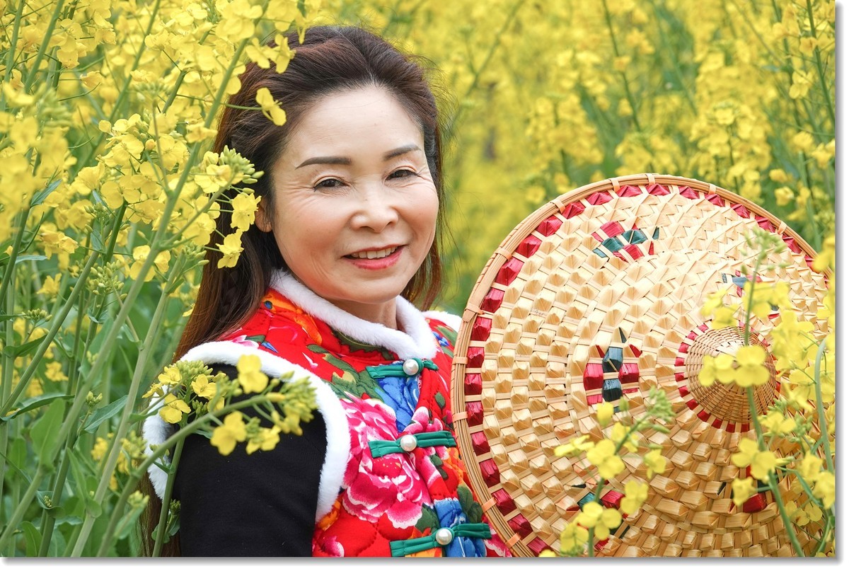 油菜花开之“人像”6