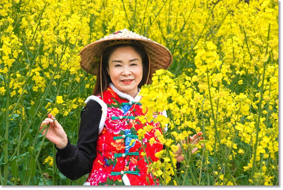 油菜花开之“人像”6