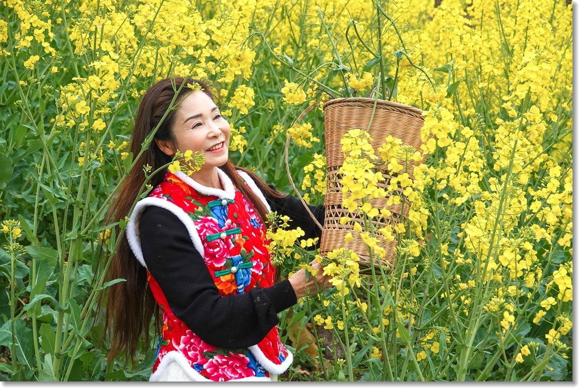 油菜花开之“人像”6