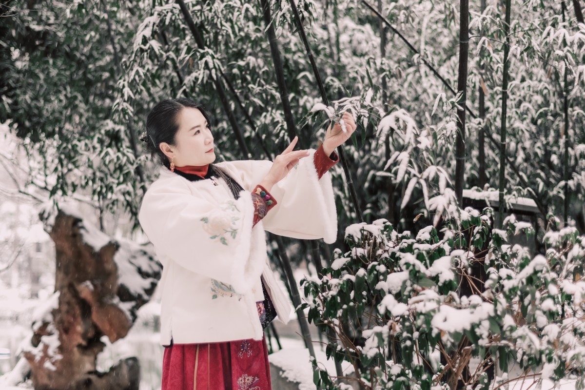 2023年雪后包河浮庄人像约拍