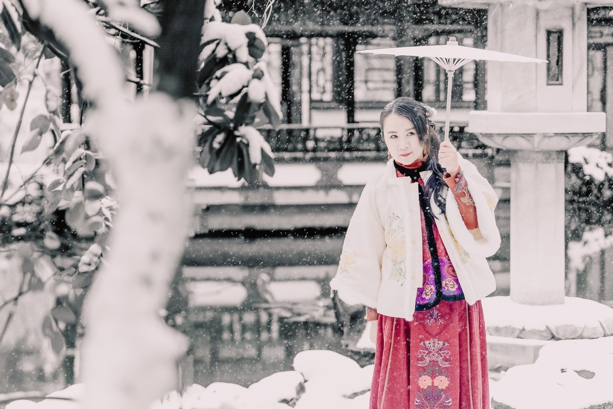 2023年雪后包河浮庄人像约拍