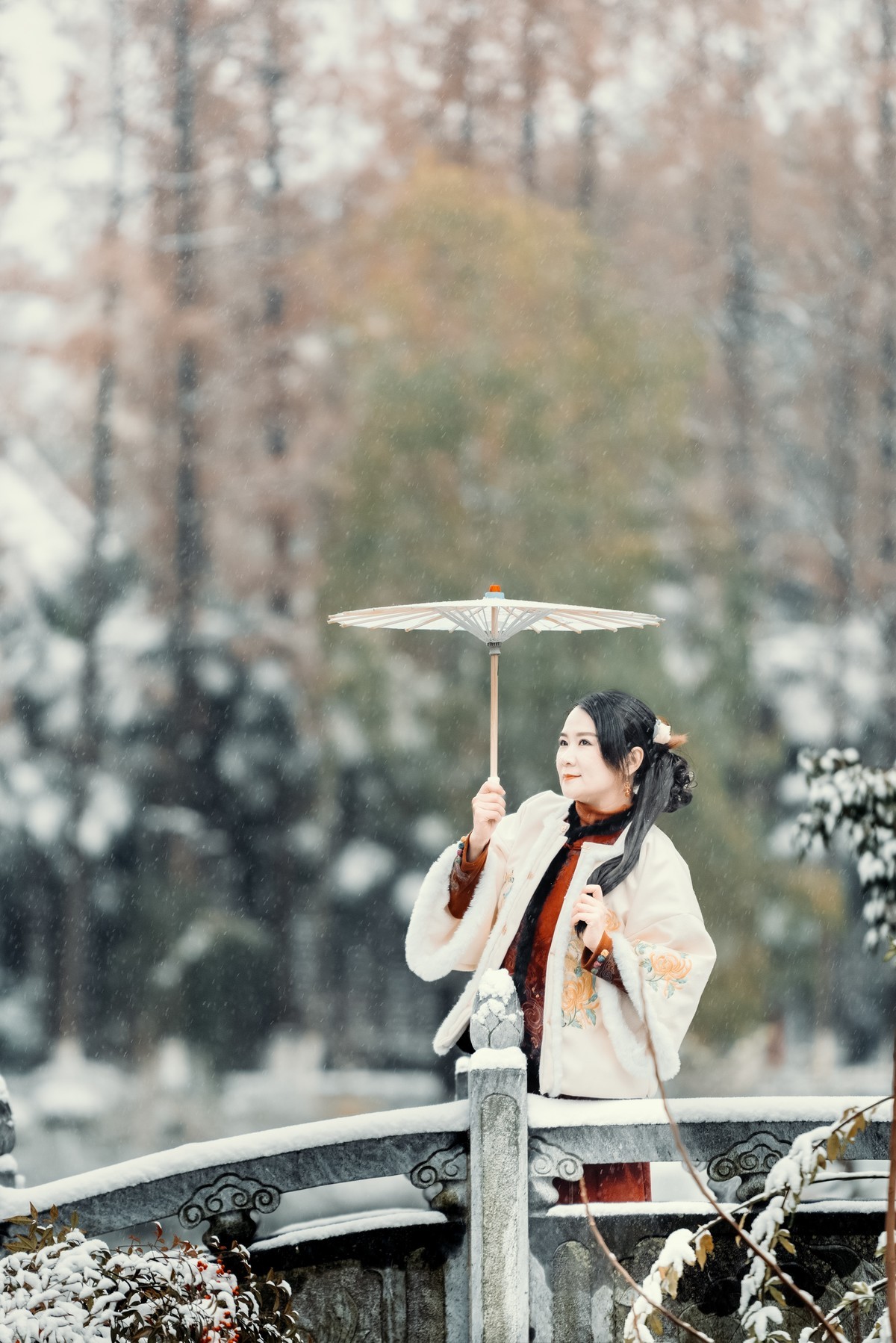 2023年雪后包河浮庄人像约拍