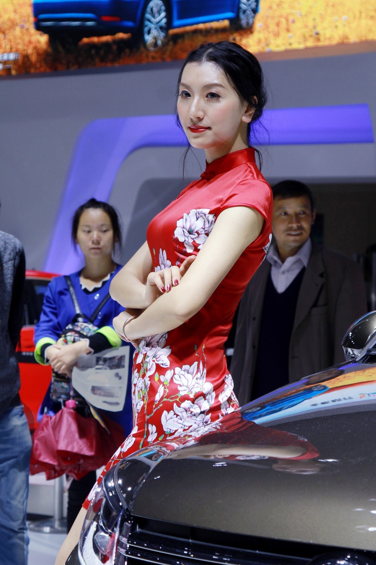 车展-旗袍装车模（上）