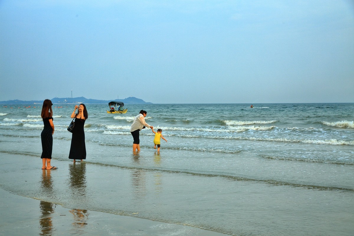 万尾金滩风景（广西防城港）