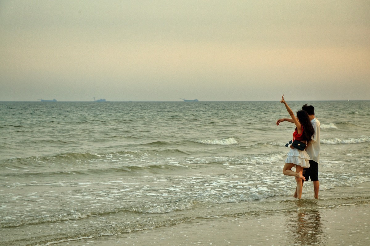 万尾金滩风景（广西防城港）