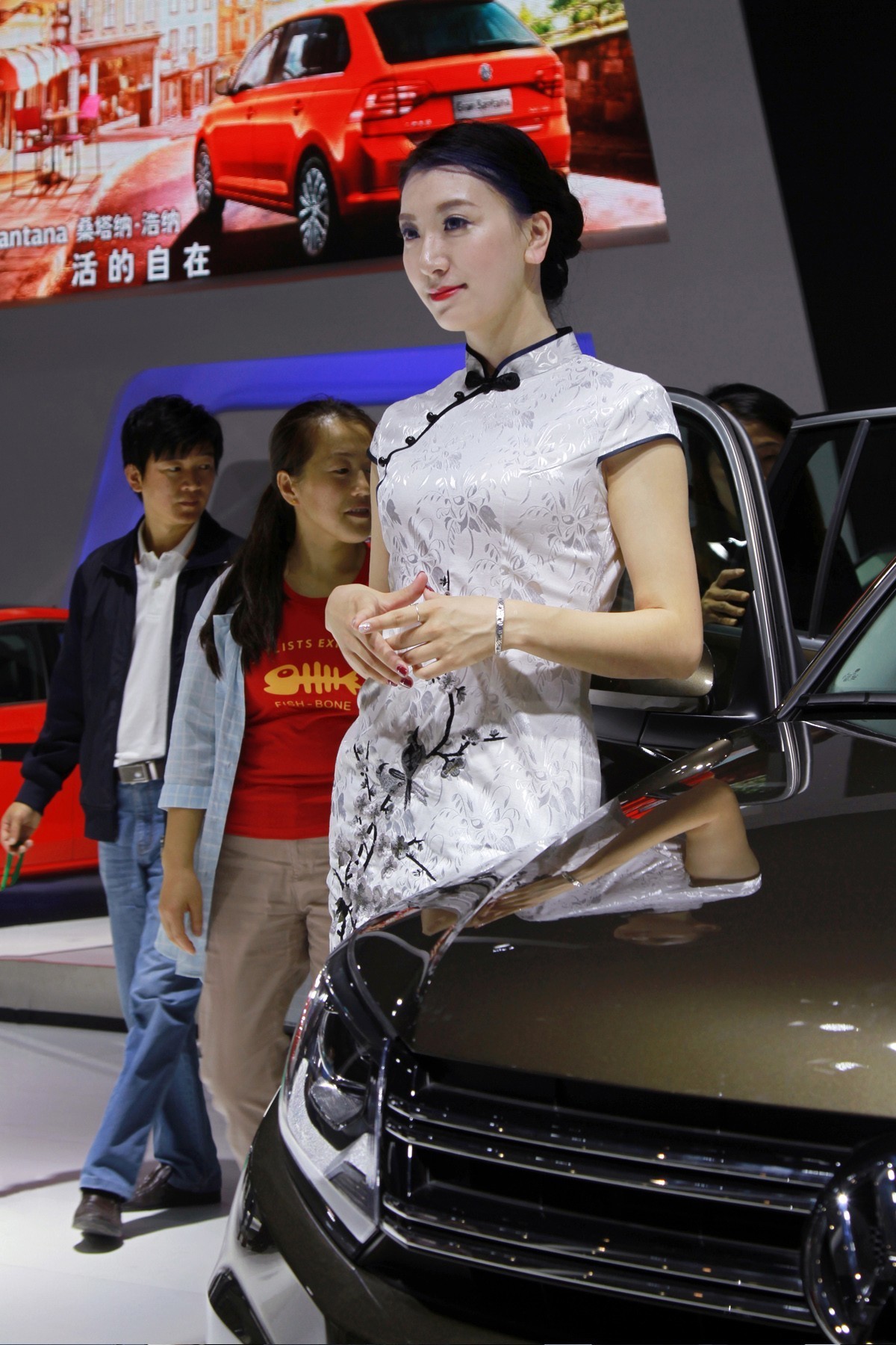 车展-旗袍装车模（上）
