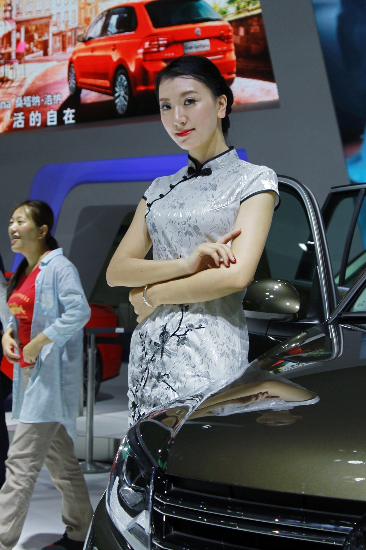 车展-旗袍装车模（上）