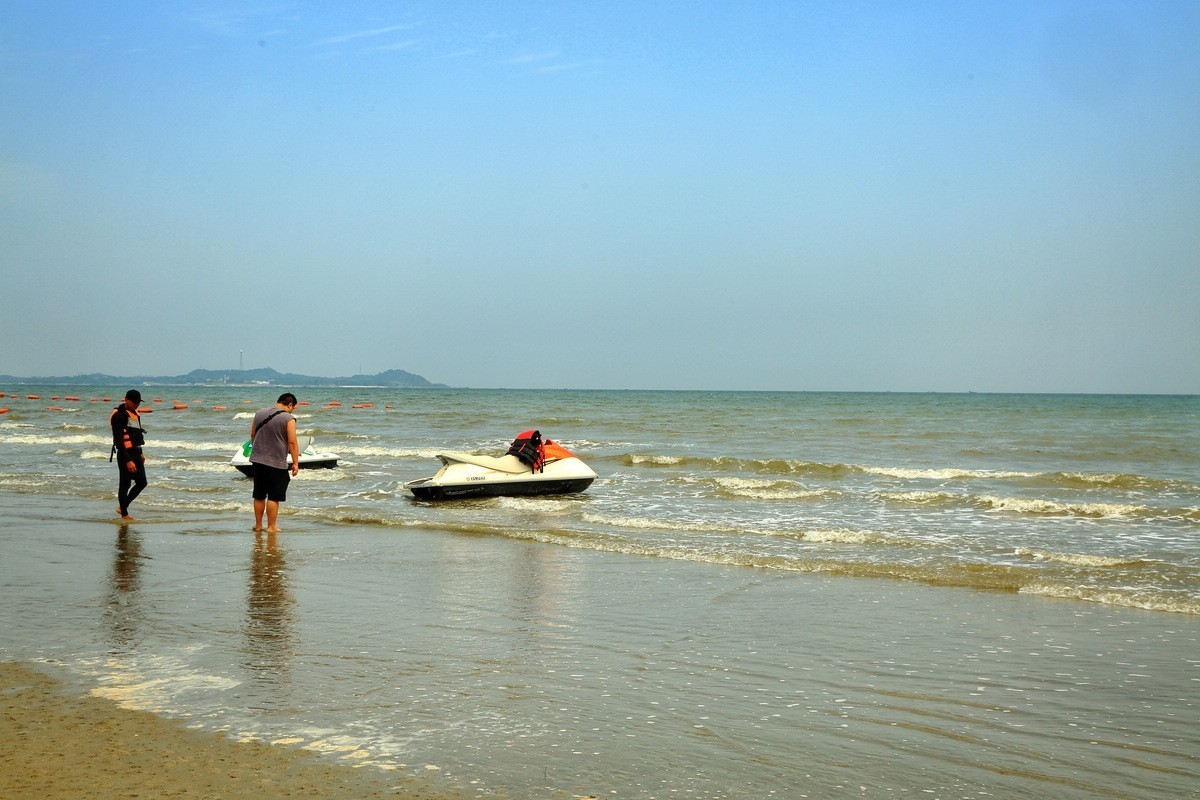万尾金滩风景（广西防城港）