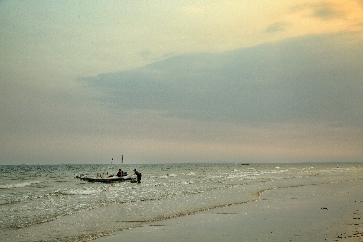 万尾金滩风景（广西防城港）