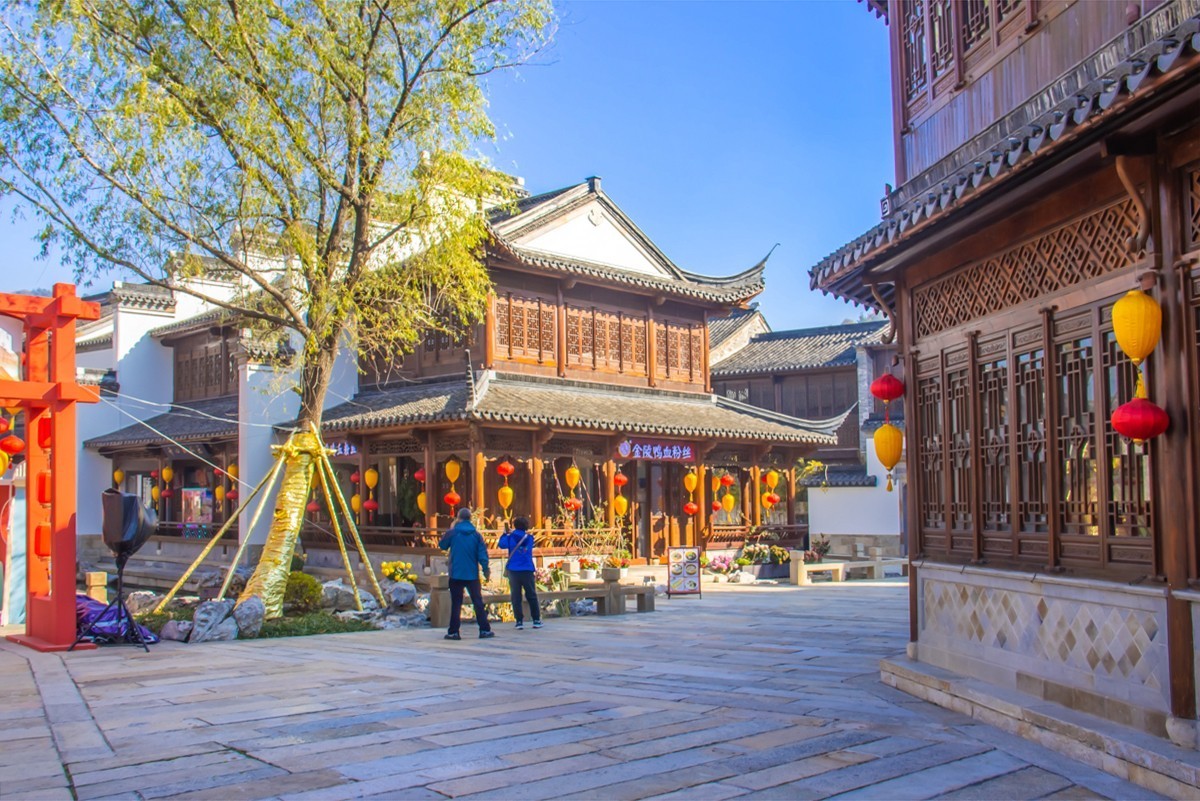 20231127南京栖霞山古镇一