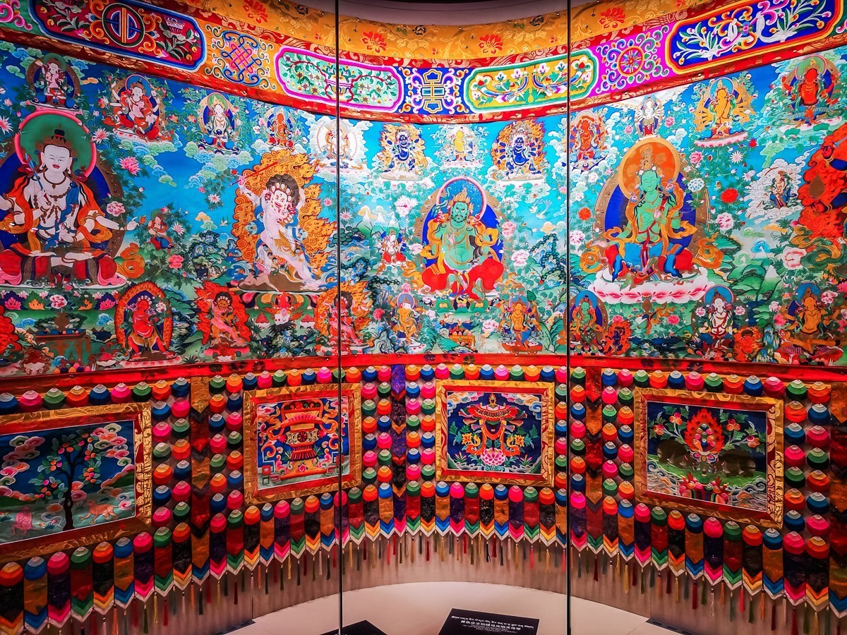 西宁青海藏文化博物馆掠影