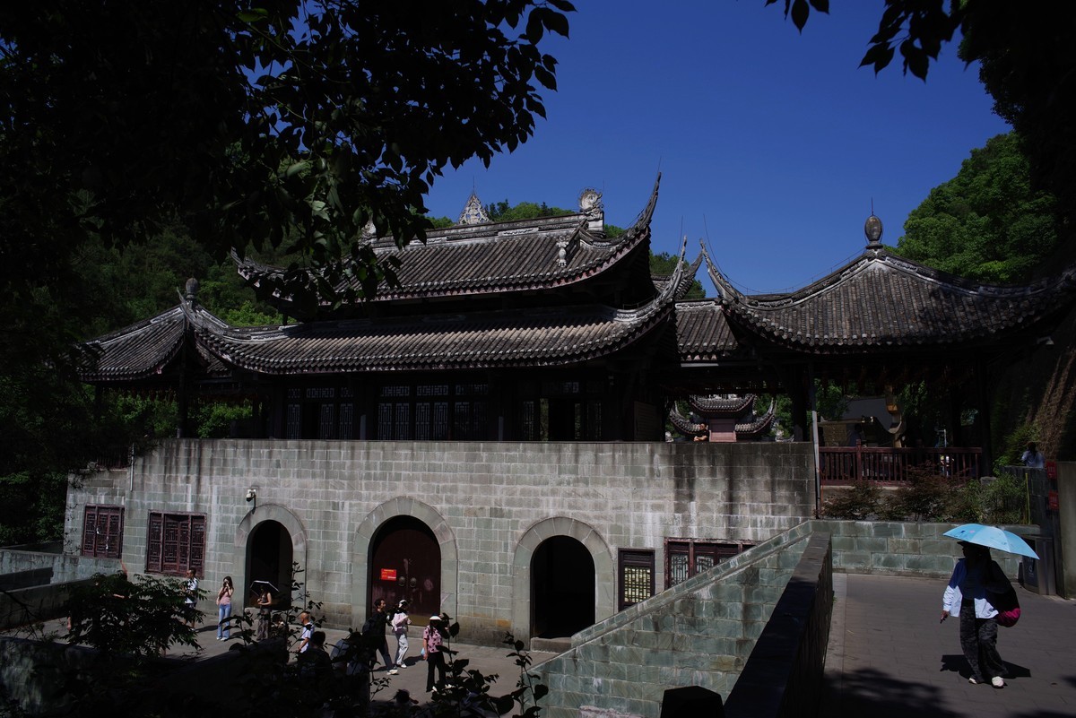 夏天的老君观