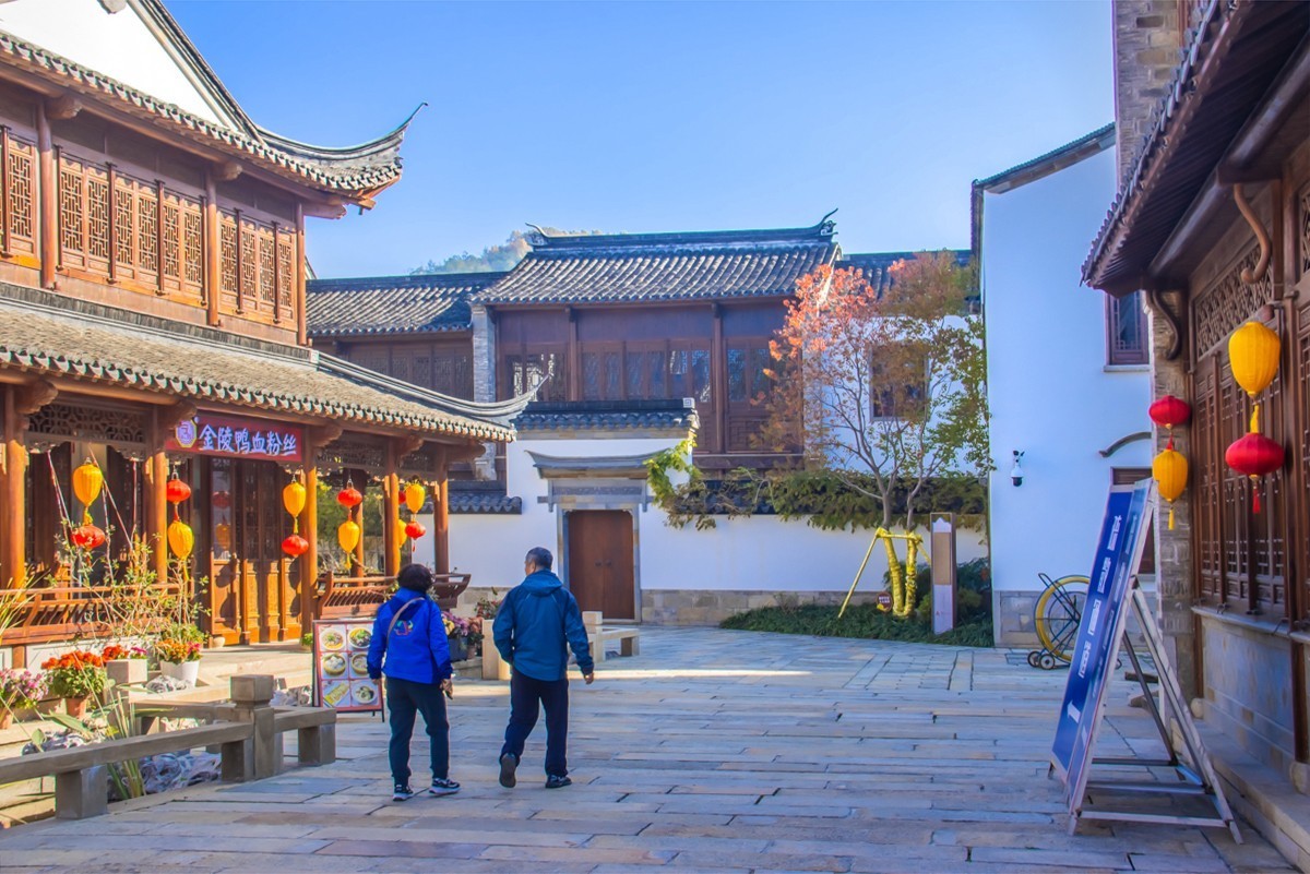 20231127南京栖霞山古镇一