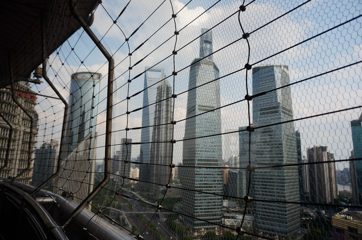 东方明珠（98米90米）——上海掠影