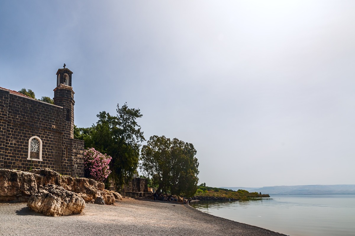 海外风情 ：以色列 · 迦百农 · 八福教堂