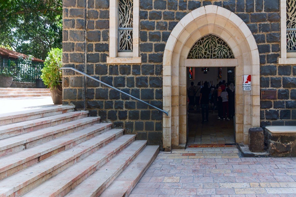 海外风情 ：以色列 · 迦百农 · 八福教堂