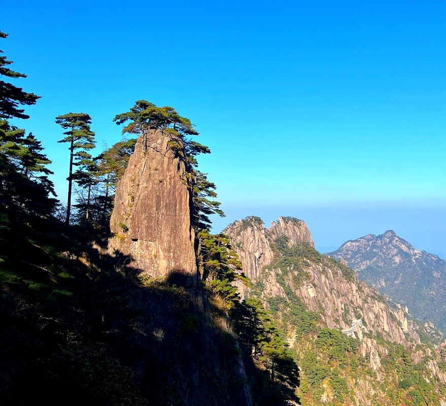 不老松纪实摄影手机片黄山游11