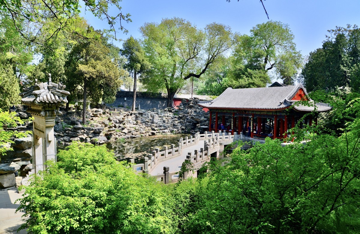 北海公园僻静之处----画舫斋、濠濮间