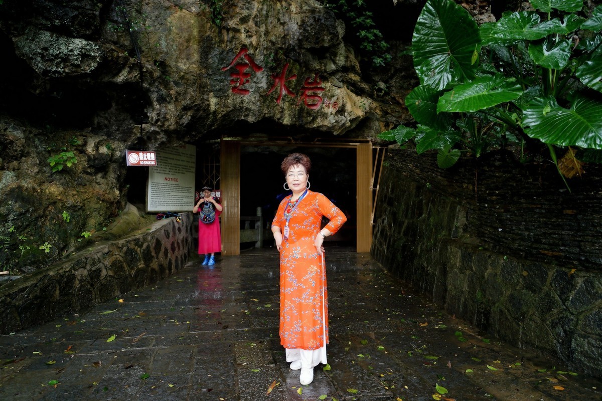 桂林旅游中的美女！