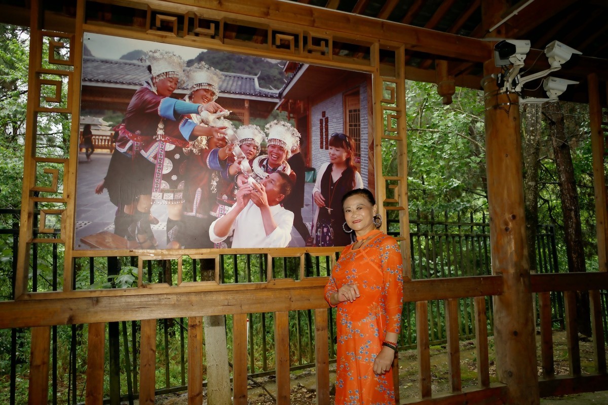 桂林旅游中的美女！