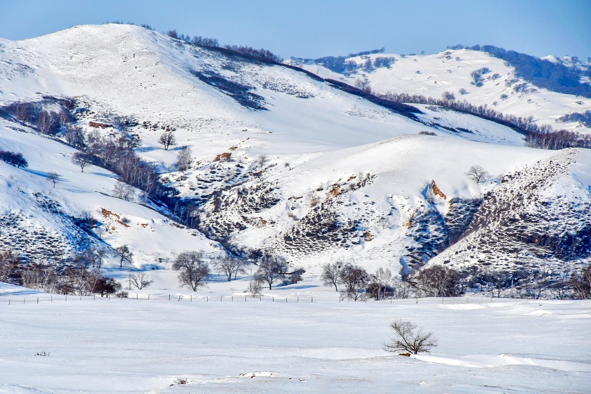 春节乌兰布统塞罕坝之行 及路上所见（十六）