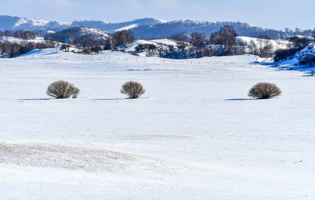 春节乌兰布统塞罕坝之行 及路上所见（十六）
