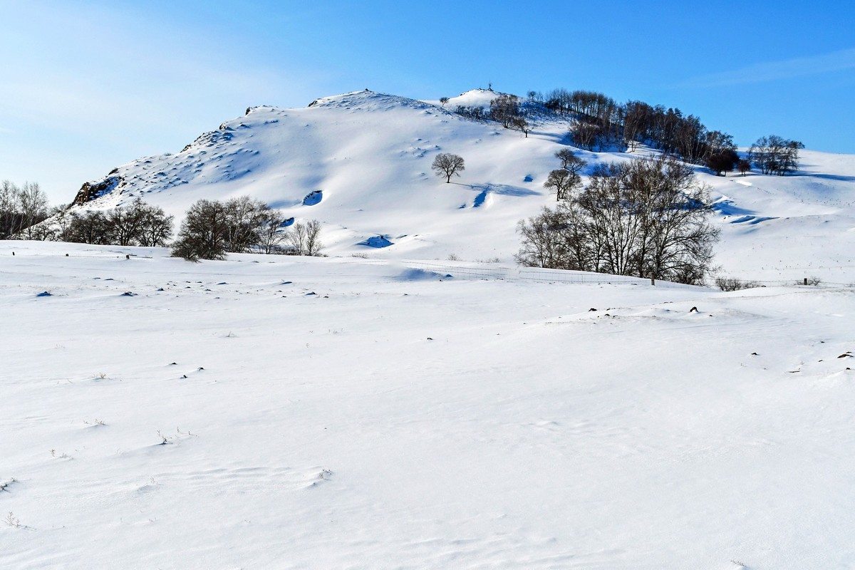 春节乌兰布统塞罕坝之行 及路上所见（十六）