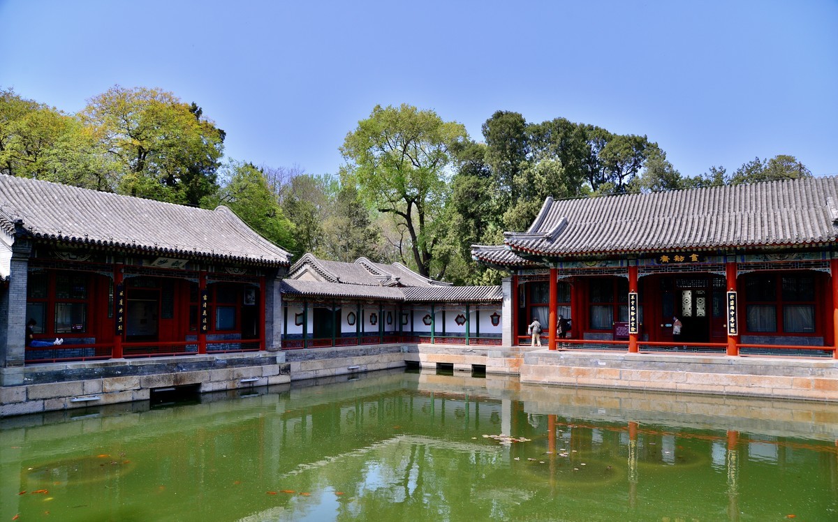 北海公园僻静之处----画舫斋、濠濮间