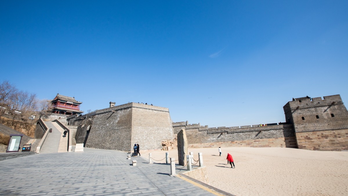 山海关一老龙头。