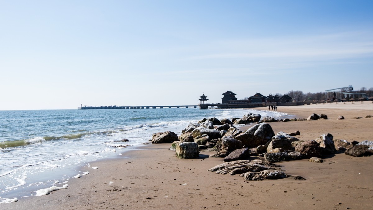 山海关一老龙头。