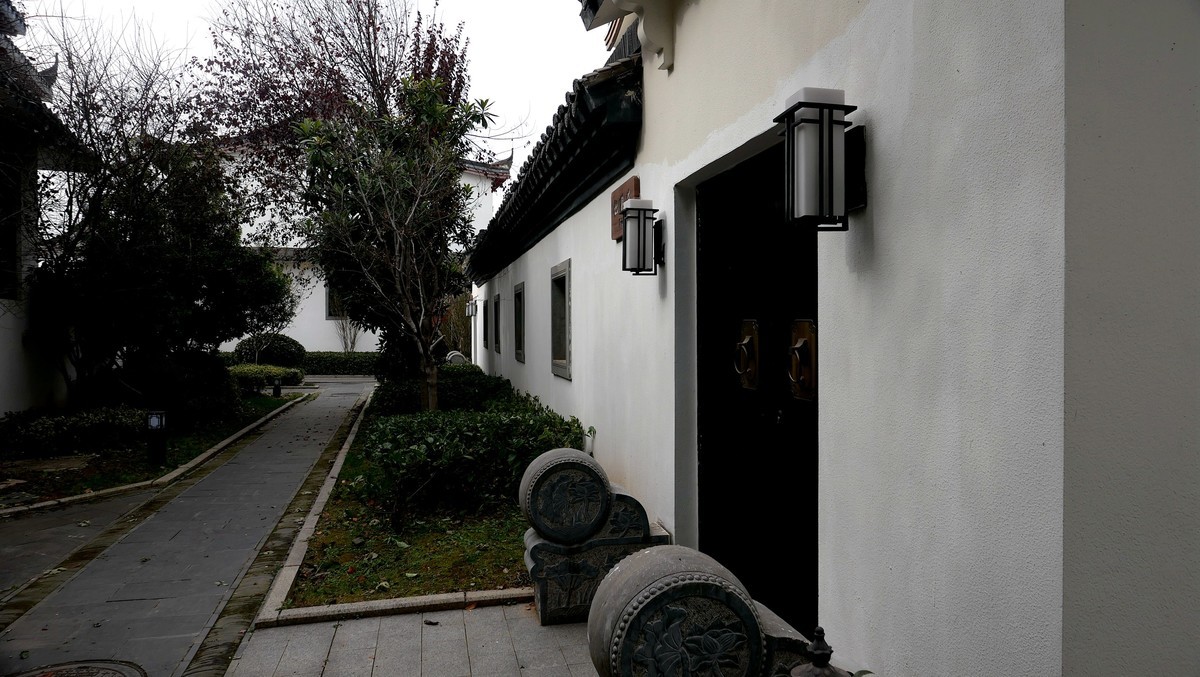 武汉映像---花博汇的别墅群景区！