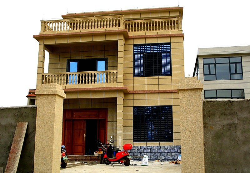 848【不老松：海南游摄纪实】临高长島兰湾的邻村龙豪村脱贫之后景！