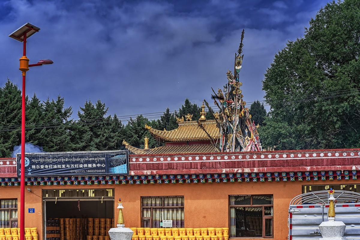 202207川西避暑行之阿坝县格尔登寺之二