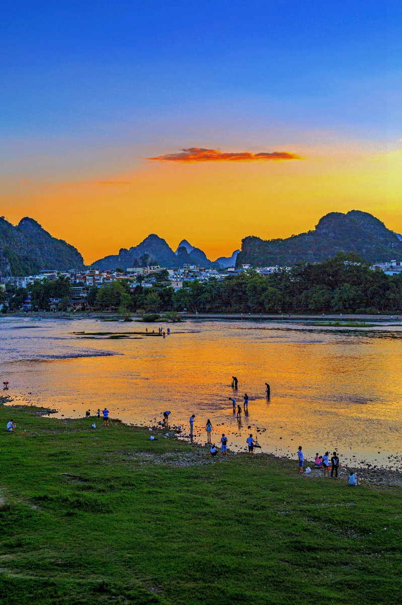 〖夕阳美如画，清风醉晚霞！ 〗晚霞风光 拍摄