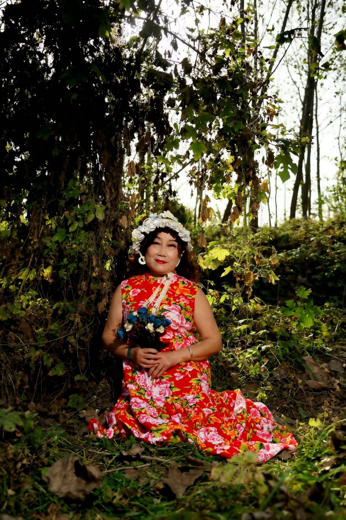 湿地森林中的红衫!-中关村在线摄影论坛